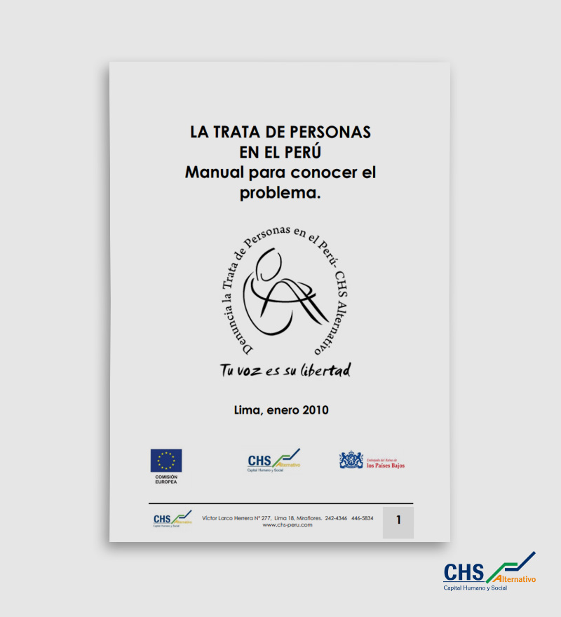 La Trata de Personas en el Perú: Manual para conocer el problema