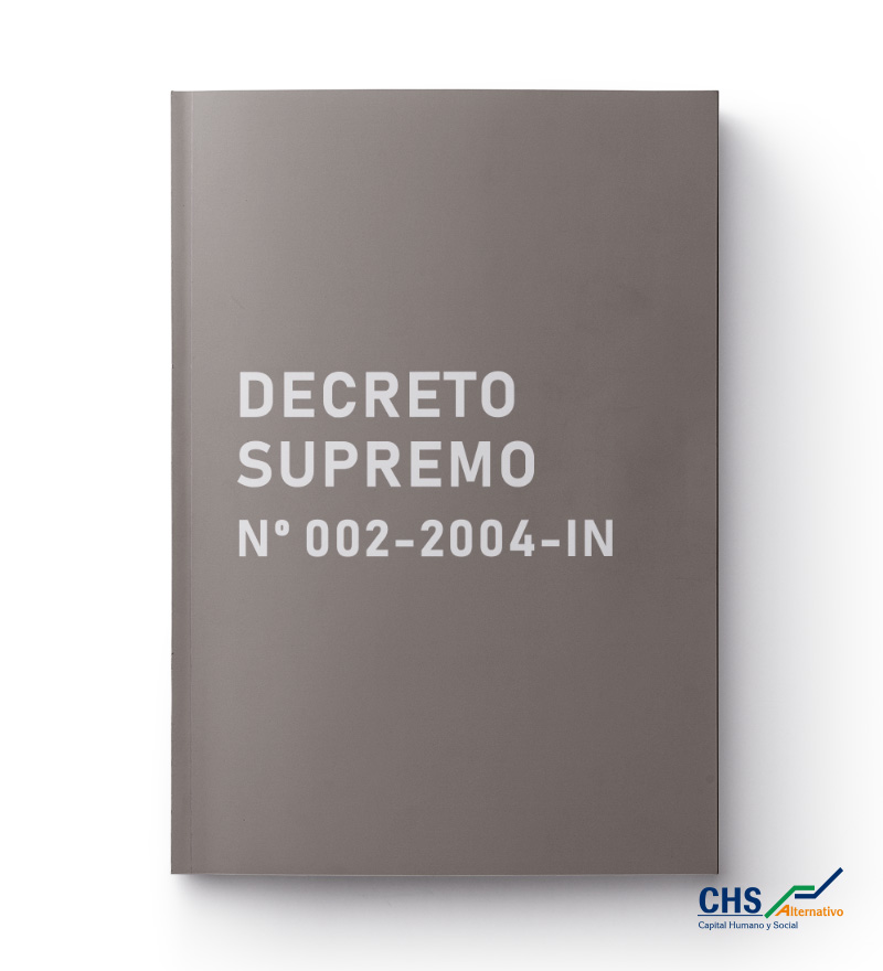 Decreto Supremo Nº 002-2004-IN