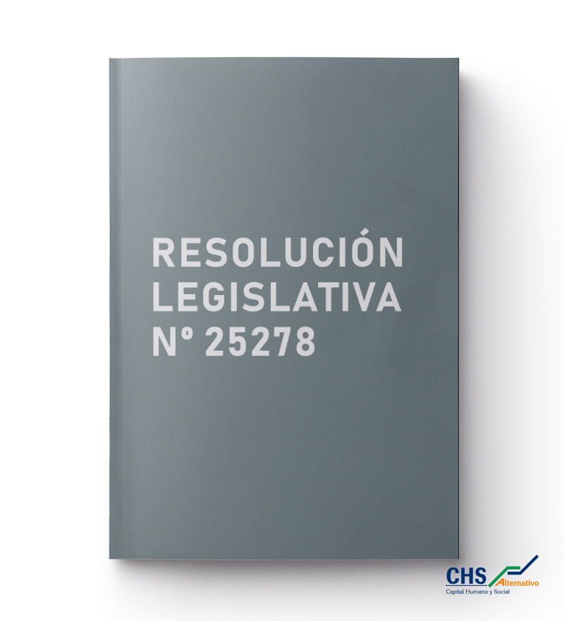 Resolución Legislativa N° 25278