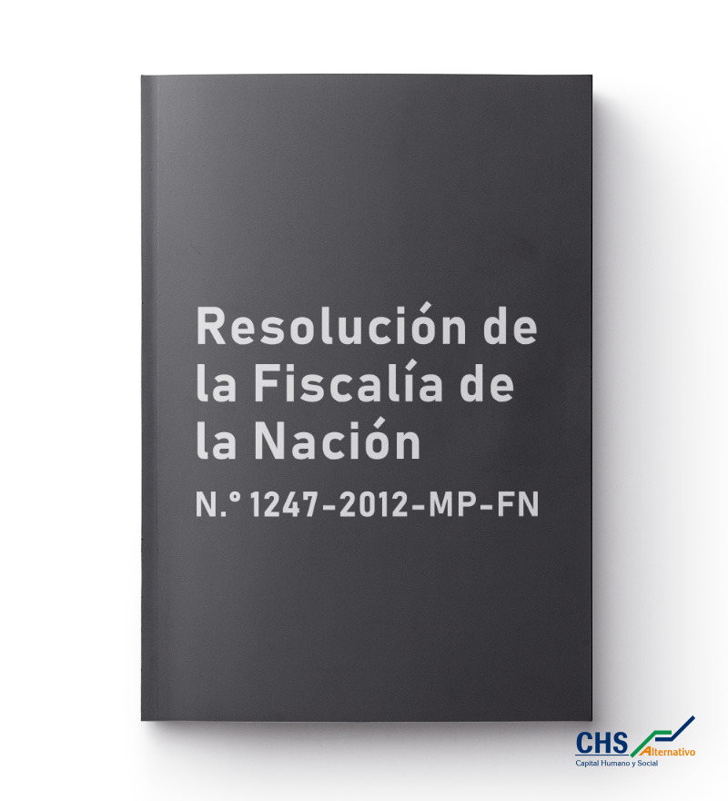 Resolución de la Fiscalía de la Nación N.° 1247-2012-MP-FN