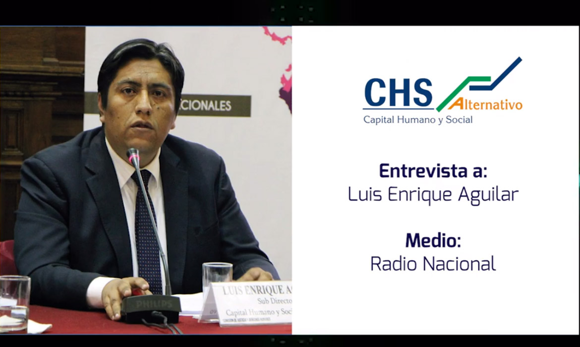 Luis Enrique Aguilar en Radio Nacional