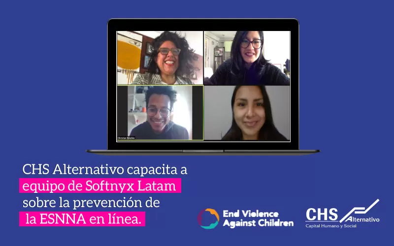 CHS Alternativo realiza capacitación a equipo Softnyx Latino para prevenir la ESNNA en línea a través de videojuegos