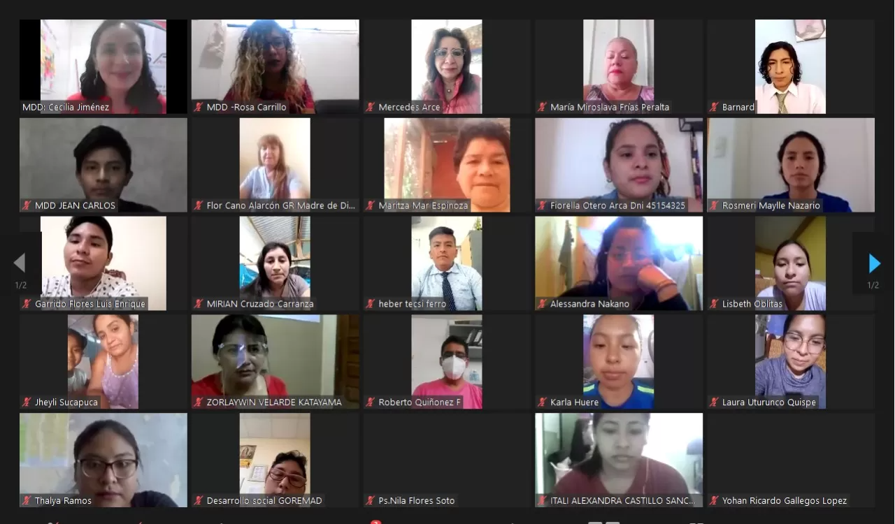 CHS Alternativo realizó encuentro virtual sobre la trata de personas en la región Madre de Dios