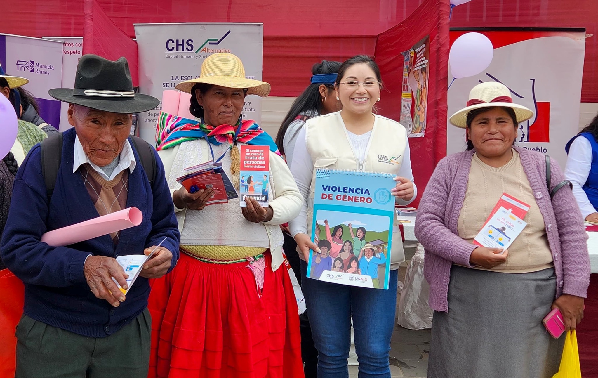 Uniendo esfuerzos para prevenir la violencia de género y la trata de personas en Cusco, Loreto y Lima