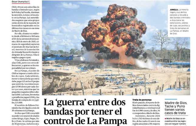 La ‘guerra’ entre dos bandas por tener el control de La Pampa