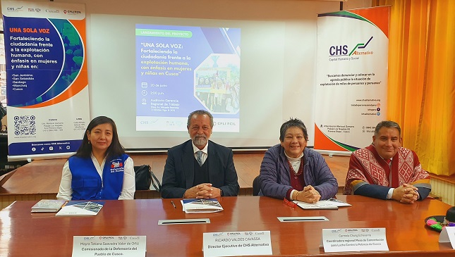 CHS Alternativo y el Gobierno de Canadá unen esfuerzos para fortalecer la participación ciudadana y enfrentar la explotación en Cusco