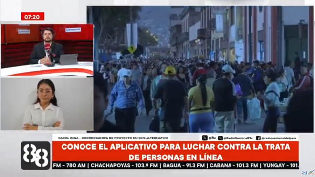Carol Inga: Padres y madres desconocen los riesgos que existen en Internet