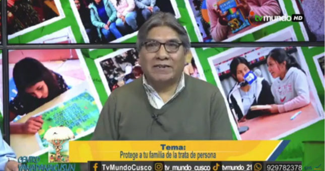 Félix Yanqui: “La trata de personas avanza en silencio y con muy poco presupuesto del Estado”